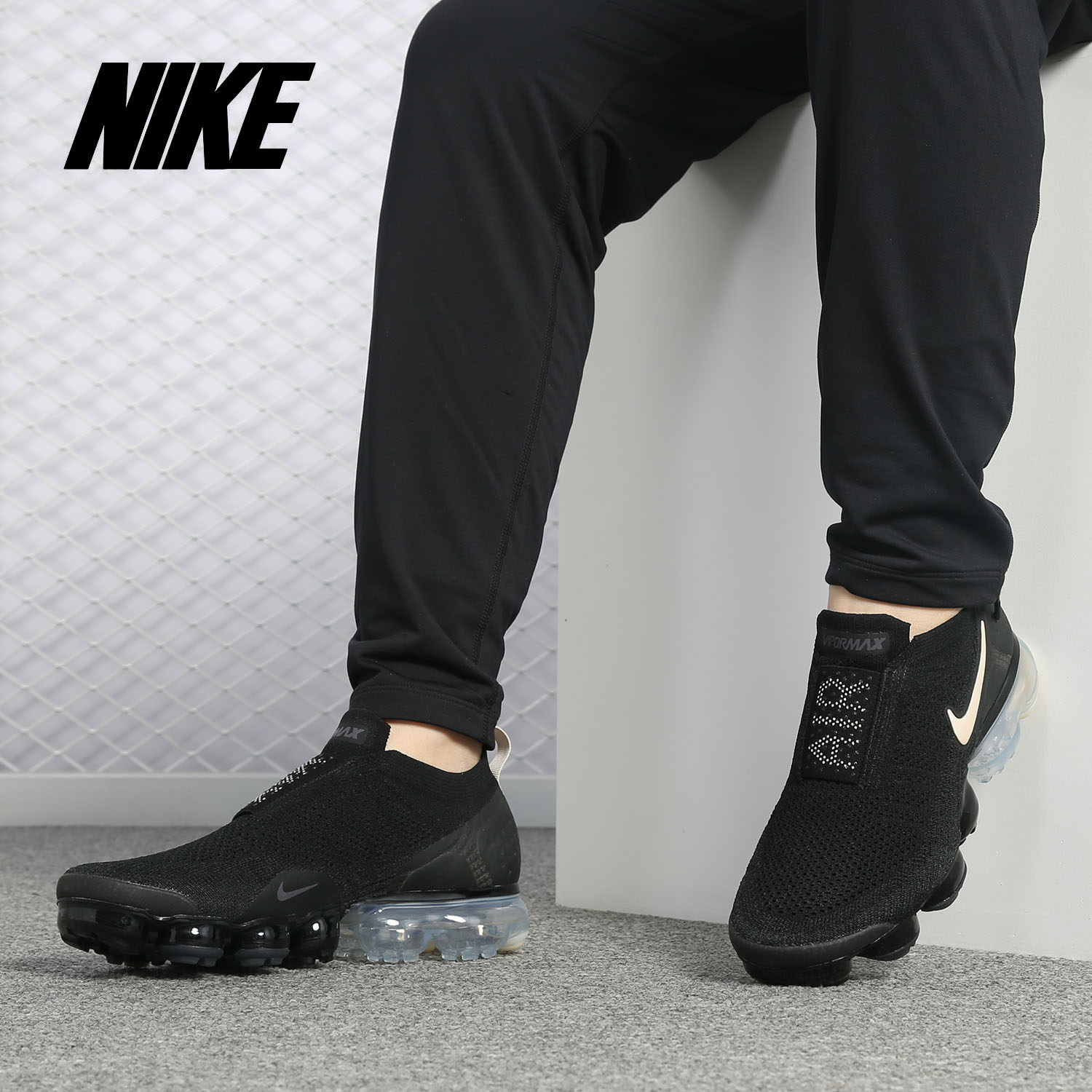 Nike/耐克正品AIR VAPORMAX FK MOC2男女全掌大气垫跑步鞋 AH7006