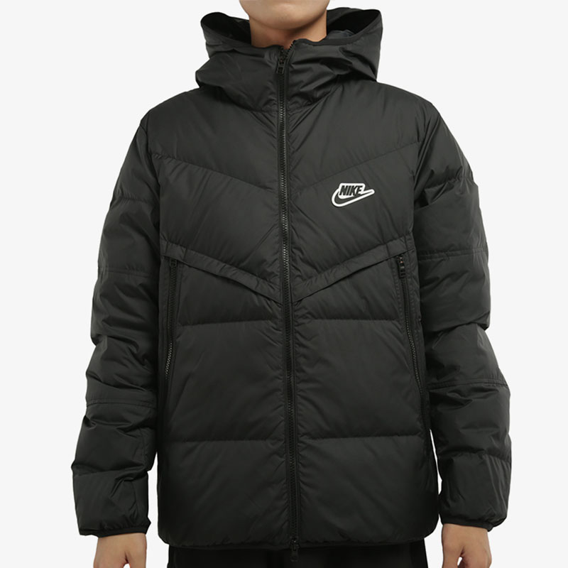 耐克男连帽保暖休闲运动羽绒服