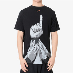 Nike/耐克正品 新款高中联赛漫画篮球短袖T恤 CI9080-100