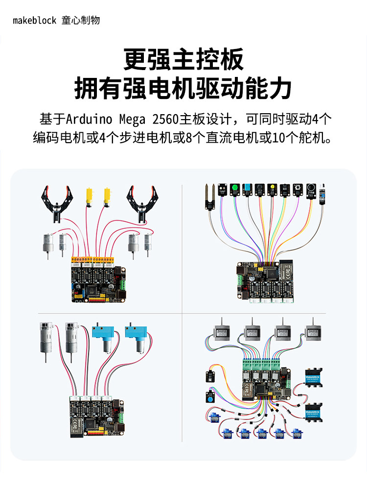 MAKEBLOCK MBOT 메가 프로그래밍 가능 로봇 전방향 휠 로봇 검정 기술 메카넘 휠 스마트 자동차 메이커 세트 어린이 증기 장난감 소년 어린애 같은 창조