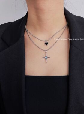 小众项链合金毛衣链百搭装饰链