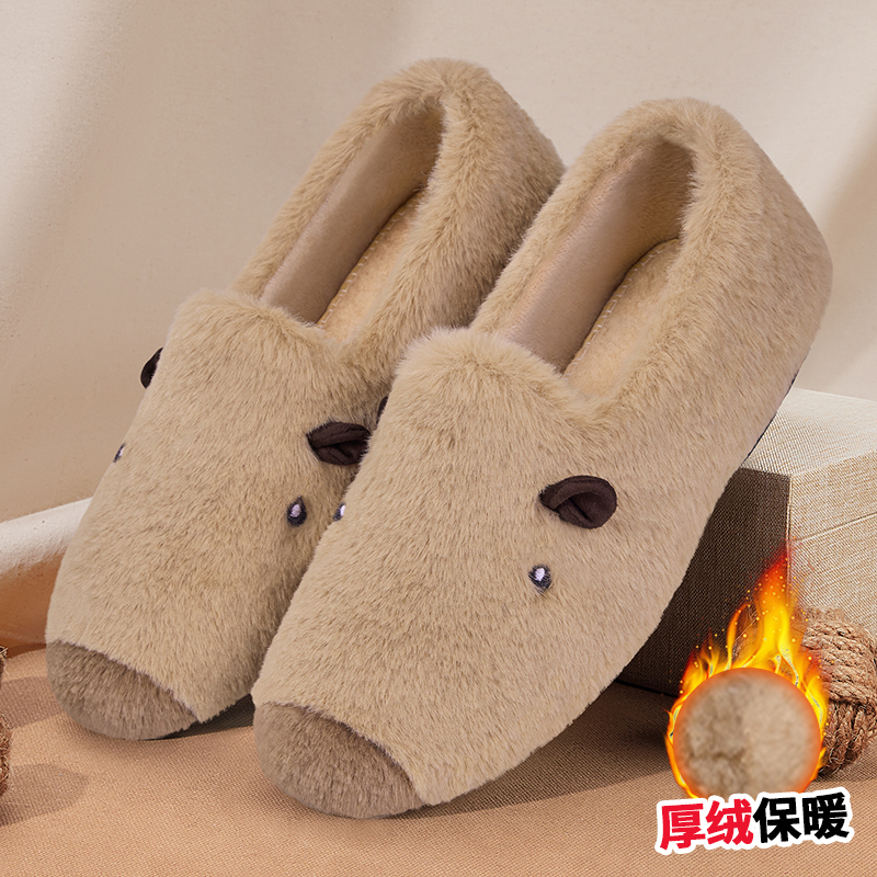 老北京棉鞋女冬新款加绒保暖