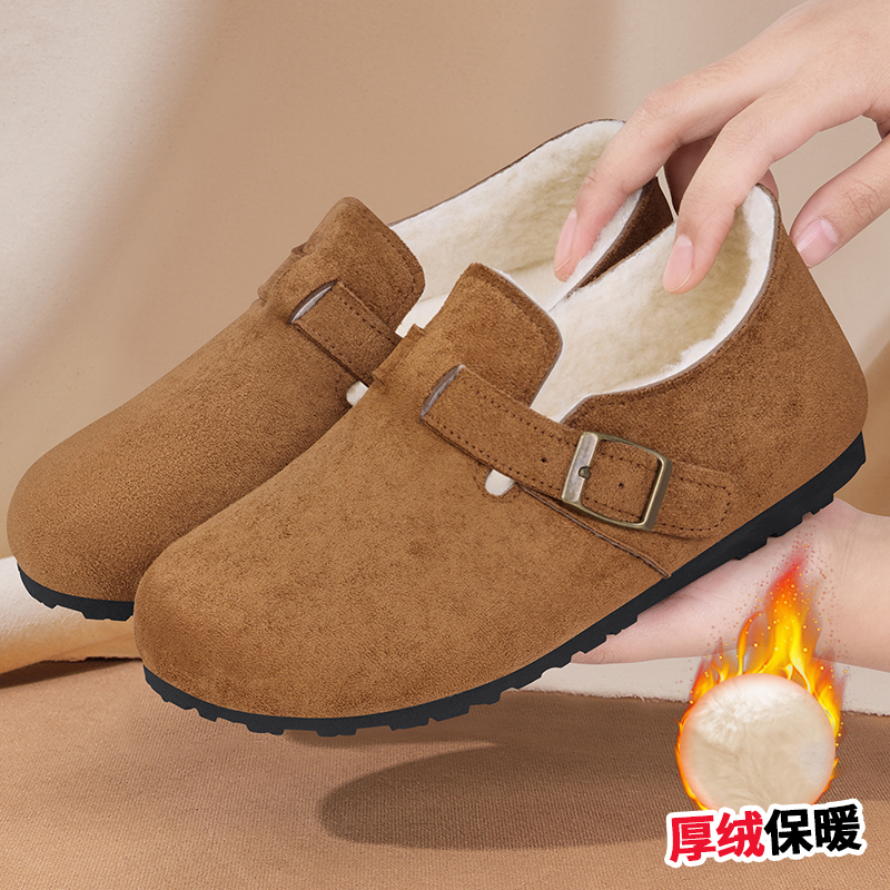 棉鞋女冬2025新款加绒