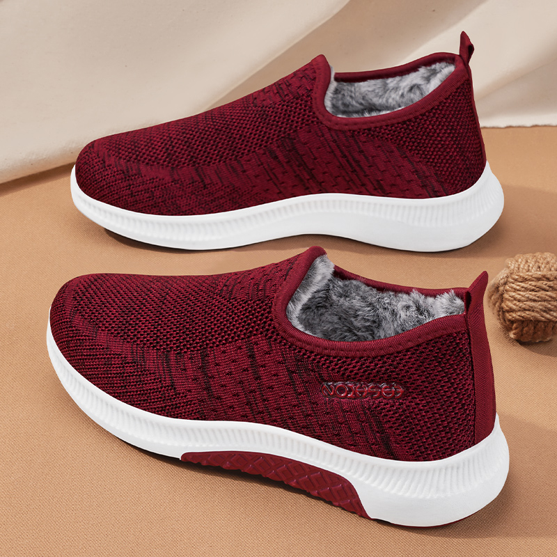 老北京棉鞋女防滑冬季软底