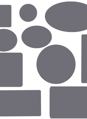 自粘灰色布贴羽绒服破洞补丁贴长方形薄款无痕冲锋衣修补皮衣贴花