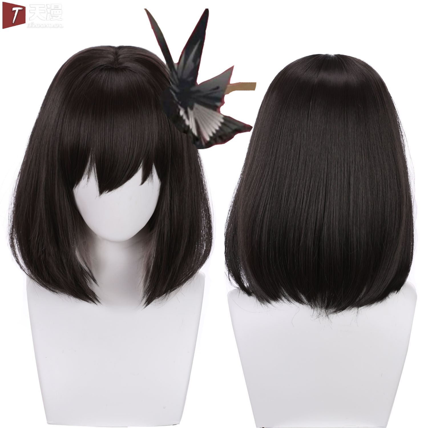 碧蓝航线建武cos假发旗袍