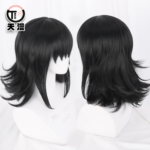【天漫小铺】鬼灭之刃 真菰 cosplay 假发 层次蓬松感