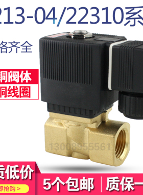 4分室外防水 防雾电磁阀 2分6213-04 JT2231015 6分 1寸 220V 24V