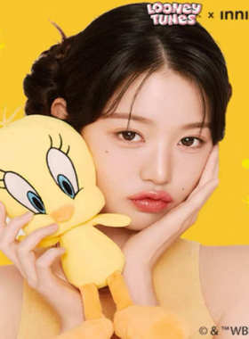 韩国正品代购Tweety翠儿玩偶张元英同款毛绒公仔娃娃9*20cm