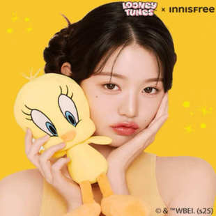 韩国正品代购Tweety翠儿玩偶张元英同款毛绒公仔娃娃9*20cm