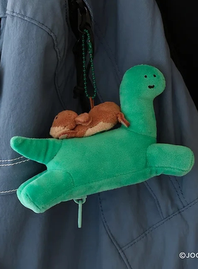 韩国正品代购JOGUMAN恐龙腊肠狗香薰挂件可爱毛绒包挂香氛