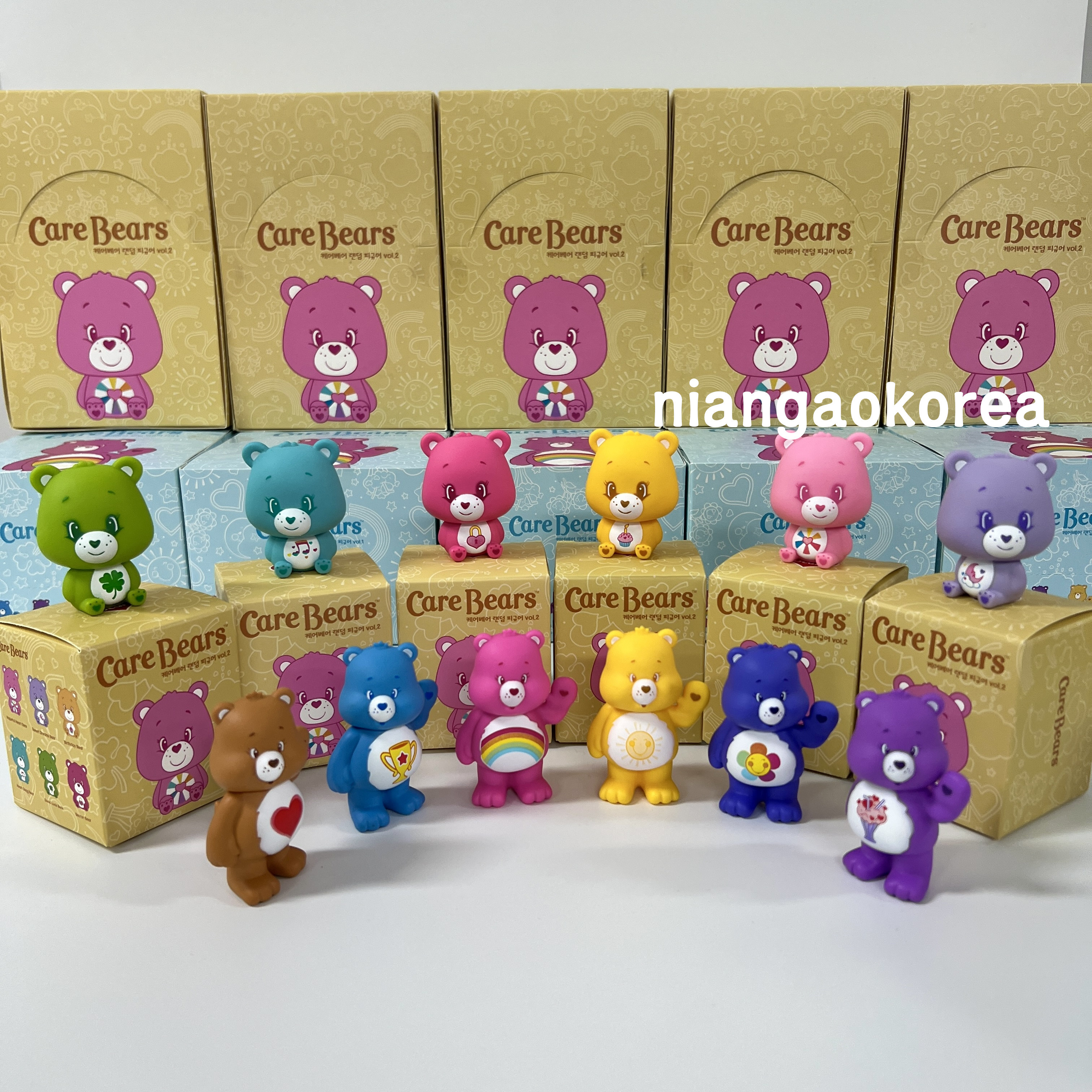 【国内现货】韩国代购carebears爱心熊盲盒一代二代可爱盲盒礼物