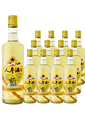 白酒林海雪原红松林人参酒450ml 42度/52度长白山特产东北酒