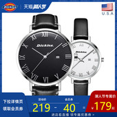 美国Dickies手表时尚休闲男表石英表皮带女表情侣表CL-31.32