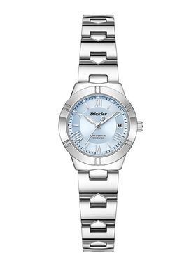 Dickies手表女款轻奢小众女简约学生石英表碎星芒女神节生日礼物