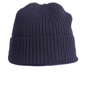 14毛线针织帽藏青海航纯羊毛保暖帽浅蓝冬季 户外透气蓝体能帽机务