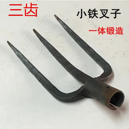 四股农具挖地草坪钢叉