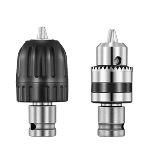 电动扳手转换头器风炮转接头变电钻夹头配件大全多功能金属钻夹头