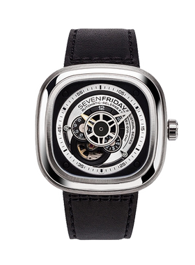 【官方正品】SEVENFRIDAY七个星期五男款手表瑞士机械表P1B/01