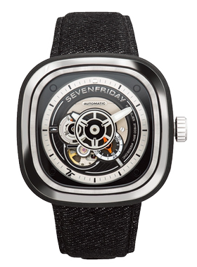 【官方正品】SEVENFRIDAY七个星期五腕表男士款机械手表P1C/02