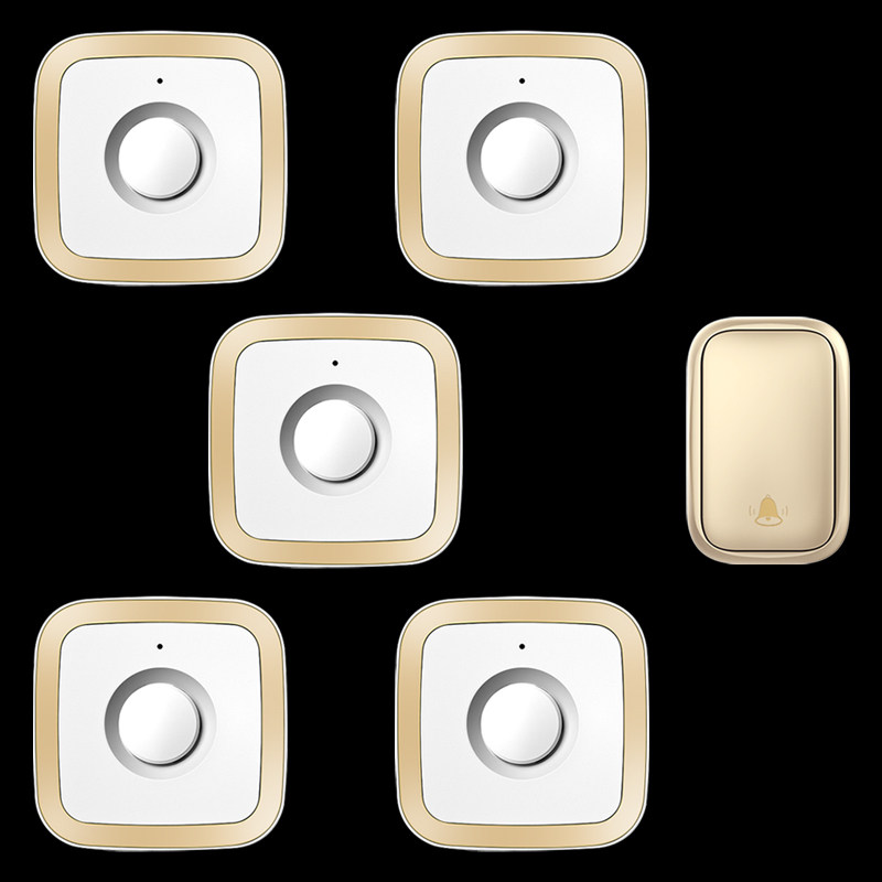 门铃无线家用不用电池电子遥控门玲超远距离智能门铃一拖五呼叫,电子/电工,楼宇对讲设备,淘宝优惠券,粉丝福利购,淘宝优惠卷