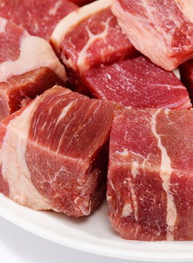 宁夏特产泾源黄牛肉牛腩新鲜现杀