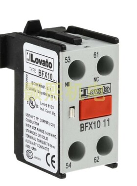 BFX1011 LOVATO接触器 触点BFX10.原装正品BFX1022