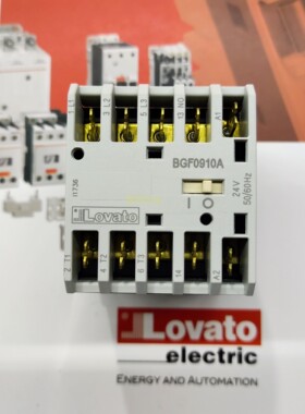 BGF0910A 24V lovato 接触器BGF0901A 24V原装正品