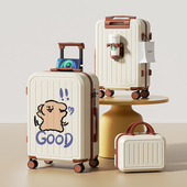 2026新款 高颜值行李箱登机箱 旅行箱男款 时尚 儿童拉杆箱女童密码