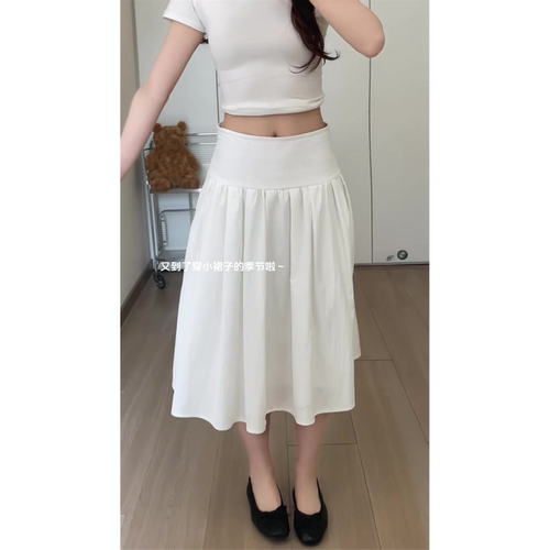 大码绝美白色芭蕾半身裙女蓬蓬裙