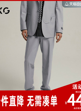 GXG男装 商场同款卡其色小脚肌理面料套西西裤 24年秋G24X143010