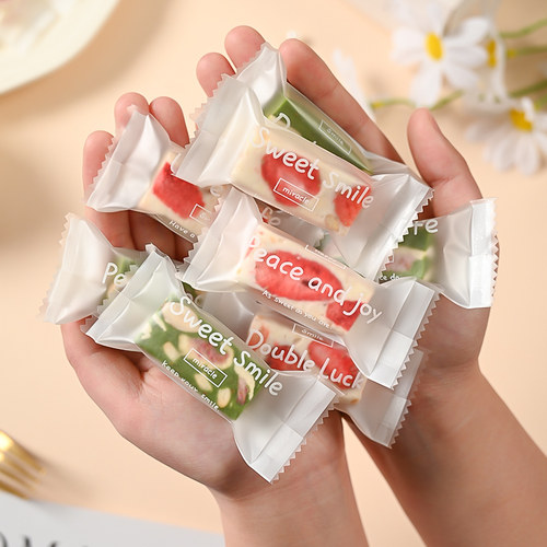 牛轧糖包装袋手工太妃糖袋混搭