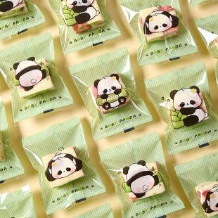 透明雪花酥包装袋的饼干曲奇机封袋烘焙独立小单独袋子专用自封