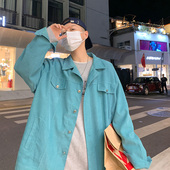2021新款 bf慵懒风夹克秋季 宽松休闲衣服 外套男潮牌ins春秋季 工装