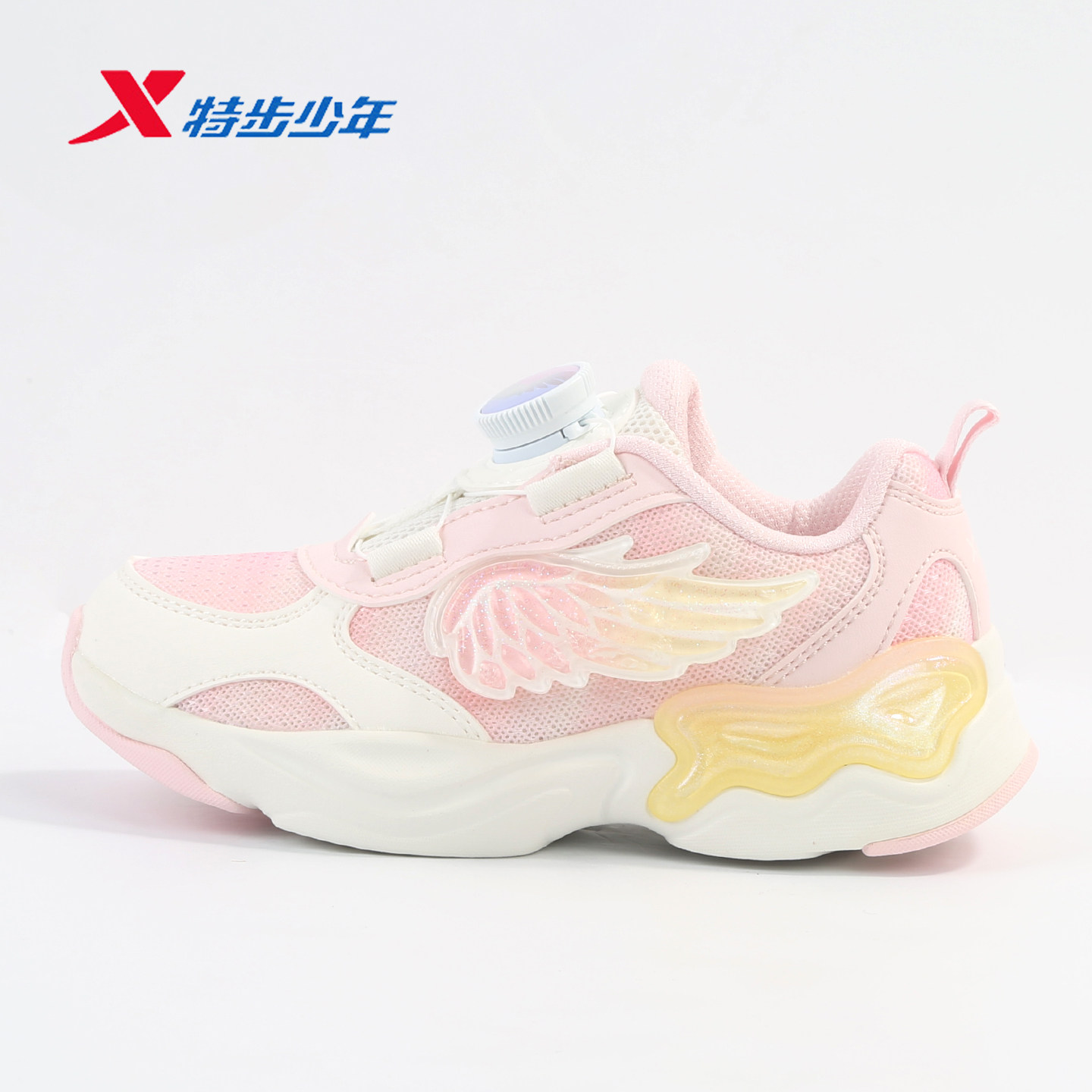 特步儿童翅膀鞋女小童运动休闲鞋