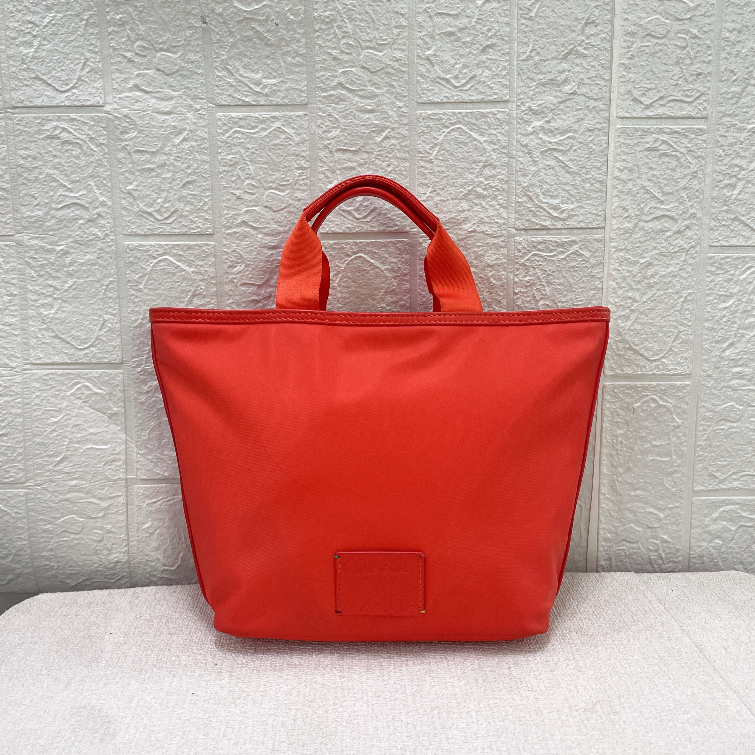 外贸样板包出美国PS配牛皮时尚潮流手提包