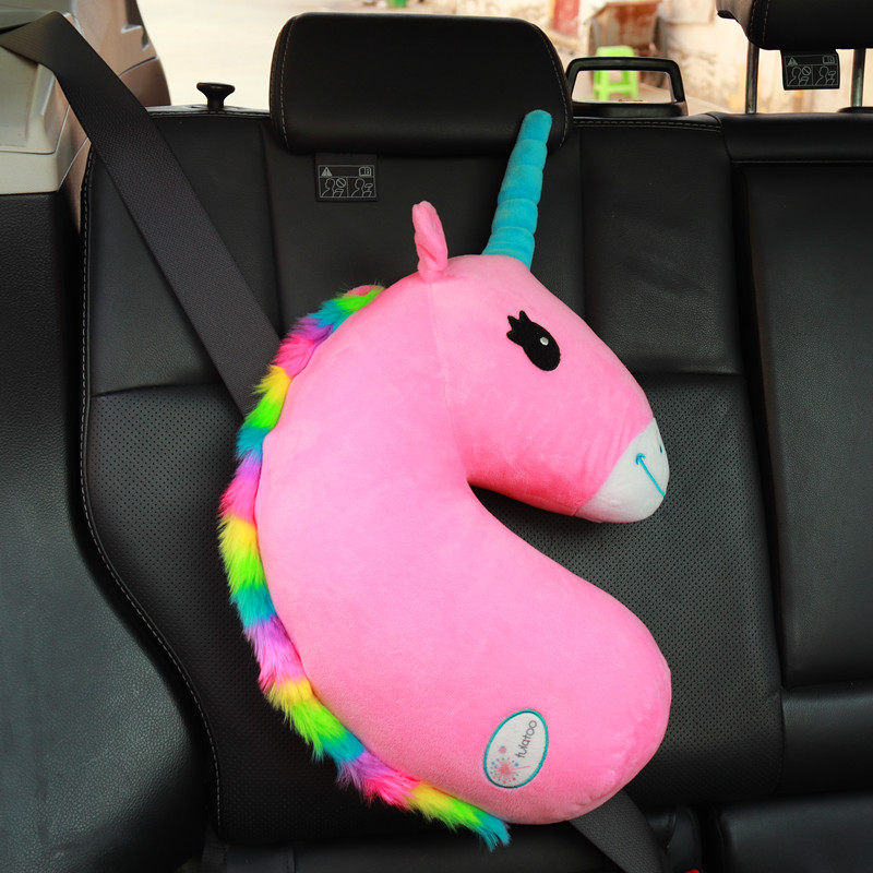 儿童车载睡觉抱枕汽车安全带护肩套枕头颈枕车用靠垫靠枕可爱防磨