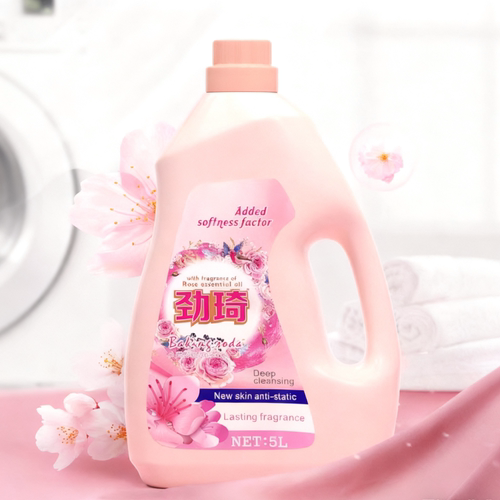 劲琦香水香氛洗衣液5L/4桶香气护色馨香持久留香深层去污渍无磷家