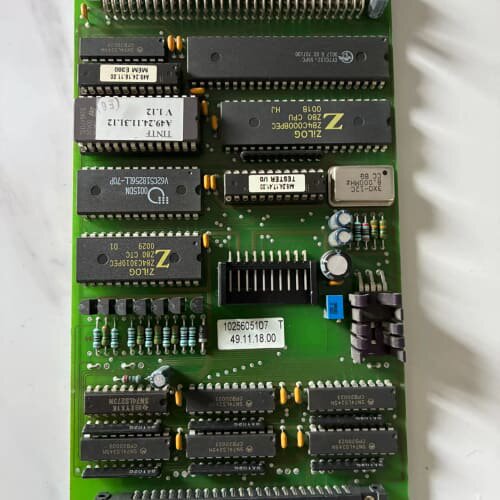 议价Zilog Z80 CPU电路板 型号EBL.272 V1.可维修