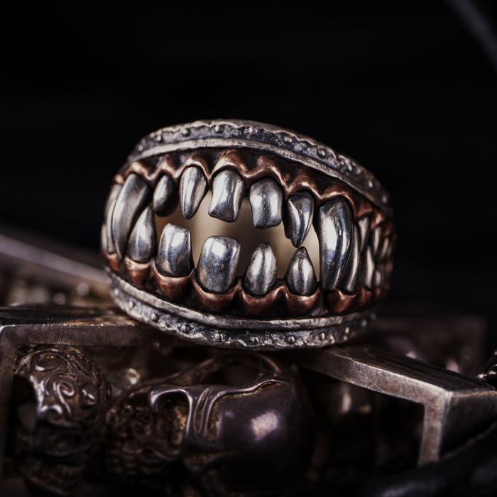 vulcan伏尔甘狰狞戒指925银