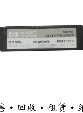 HP惠普84907K 84906 84905 84908M 33327 84904L可编程步进衰减器