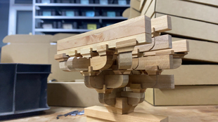 斗拱积木益智玩具体验传统文化精髓榫卯拼装应县木塔副阶补间