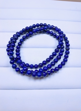 天然  原矿  青金石  老坑料  多圈手串  男女手链  直播间专拍