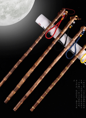 实心金丝竹教鞭纯天然竹制文玩把件精磨棕竹棒戒尺藤条舞蹈指挥棒