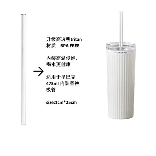 星巴克Tritan吸管杯BPAFREE