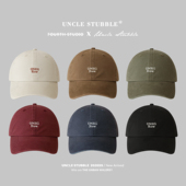 日系简约水洗棒球帽春夏薄款 纯棉软顶鸭舌帽男女情侣户外遮阳帽子