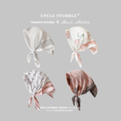 郁金香丝巾复古浪漫文艺花卉方巾ins小清新包头头巾发带领巾配饰