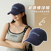 胡茬叔叔原创棒球帽男女复古街头潮牌弯檐鸭舌帽学生情侣百搭帽子