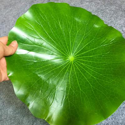 仿真荷叶餐厅菜肴装饰摆