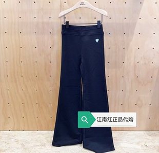 little moco专柜2025秋季女童修身喇叭裤运动长裤 KBE3PATK05